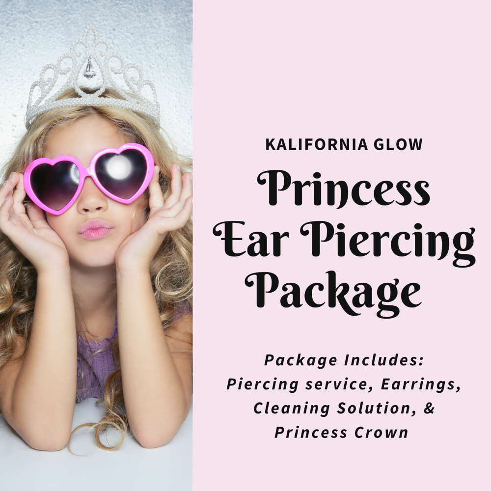 Princess Ear Piercing Package