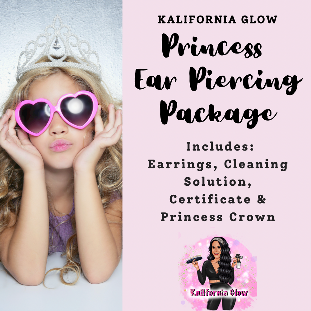 Princess Ear Piercing Package