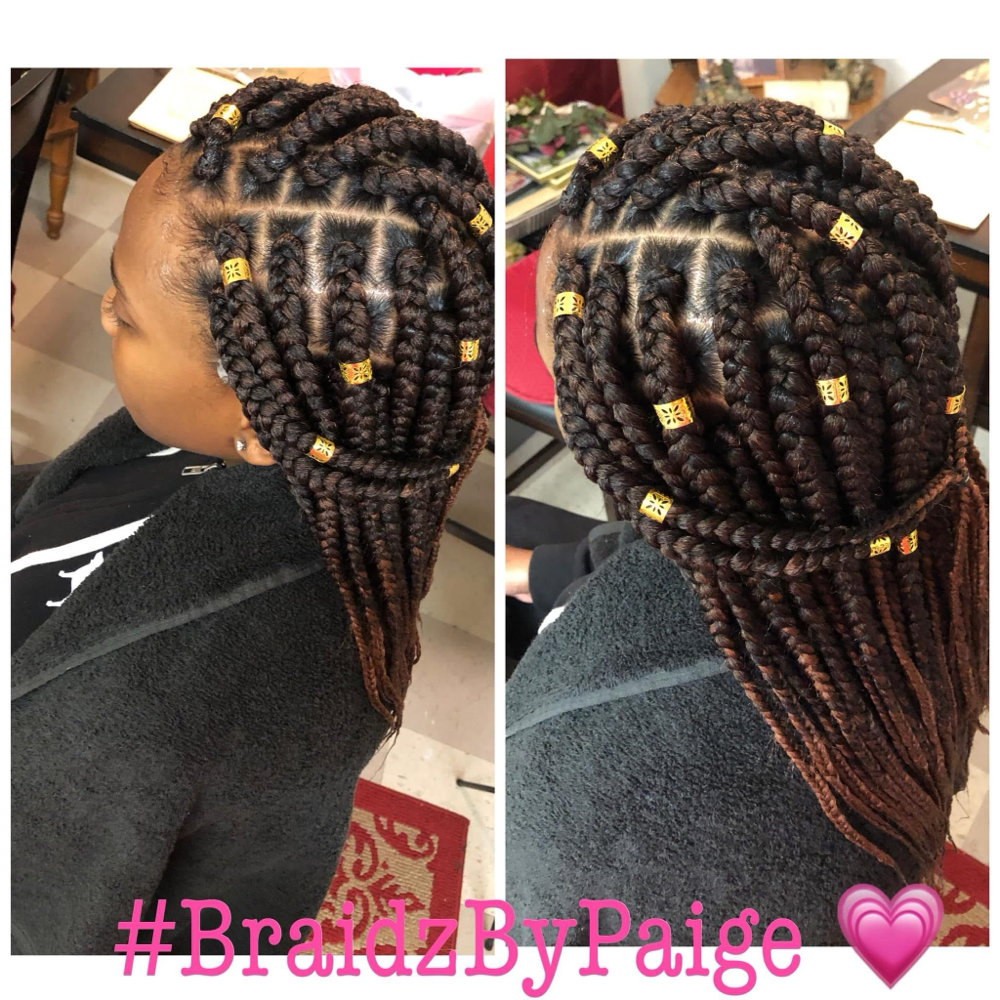 Large Box/Triangle Braids