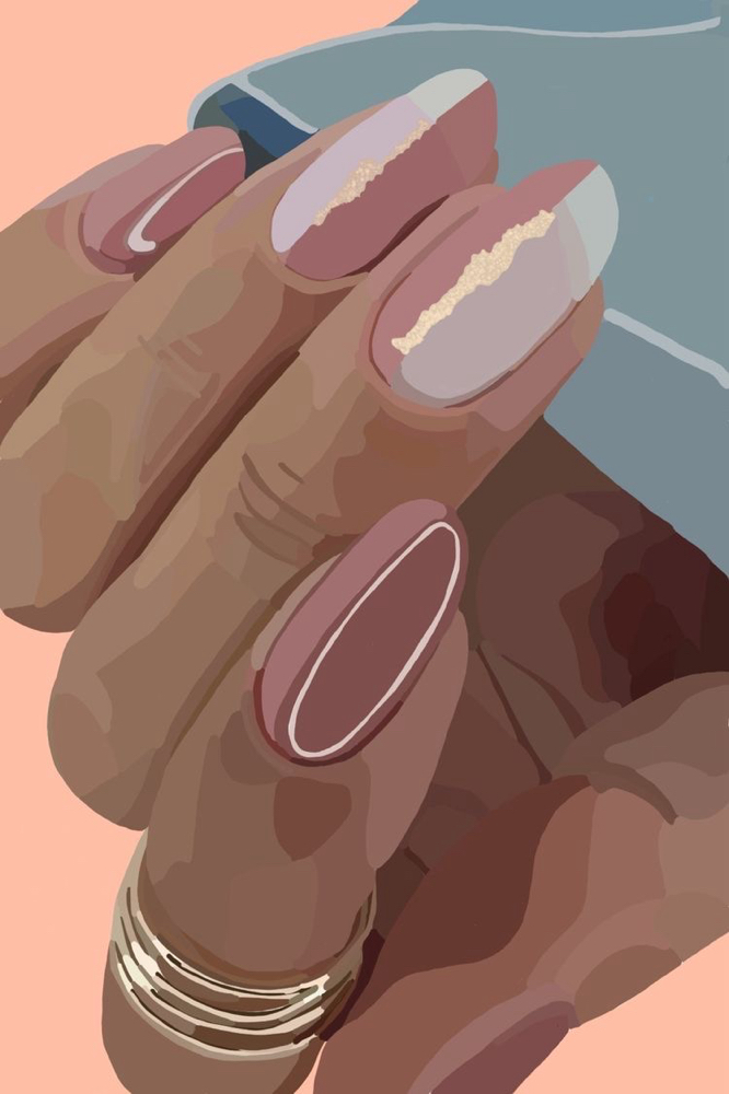 Tier 2: Moderate Nail Art