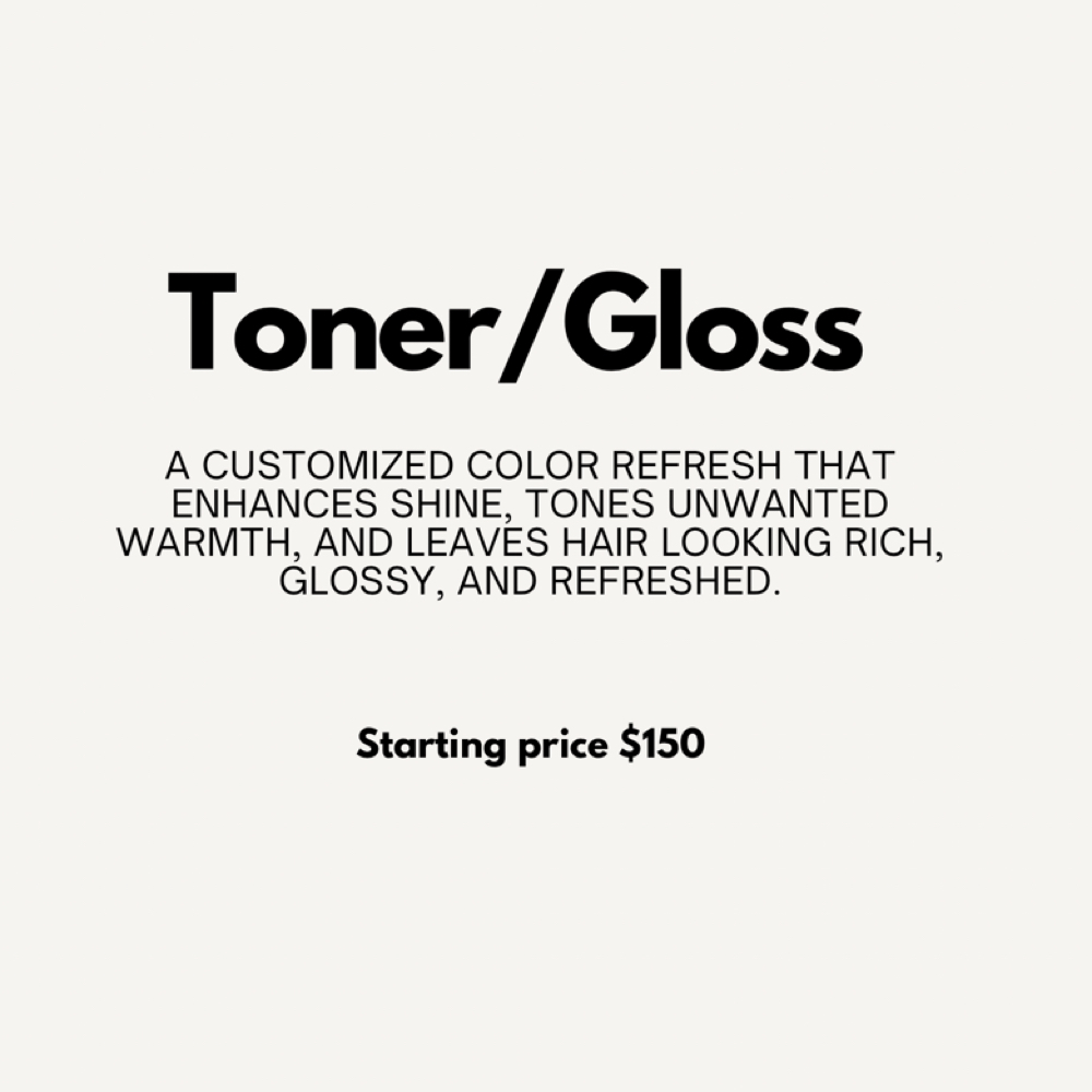 Toner/Gloss at Salon Céleste in Portland, OR