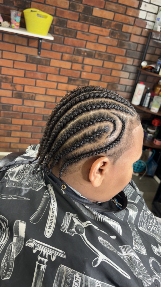 Men’s Braids at Addiction’s Salon in Bowling Green, KY