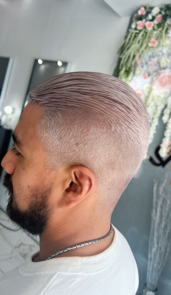 Men’s Bleach + Tone