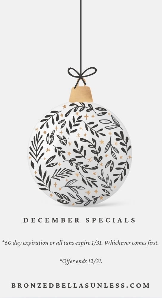 December Specials | Tans Exp. 1/31