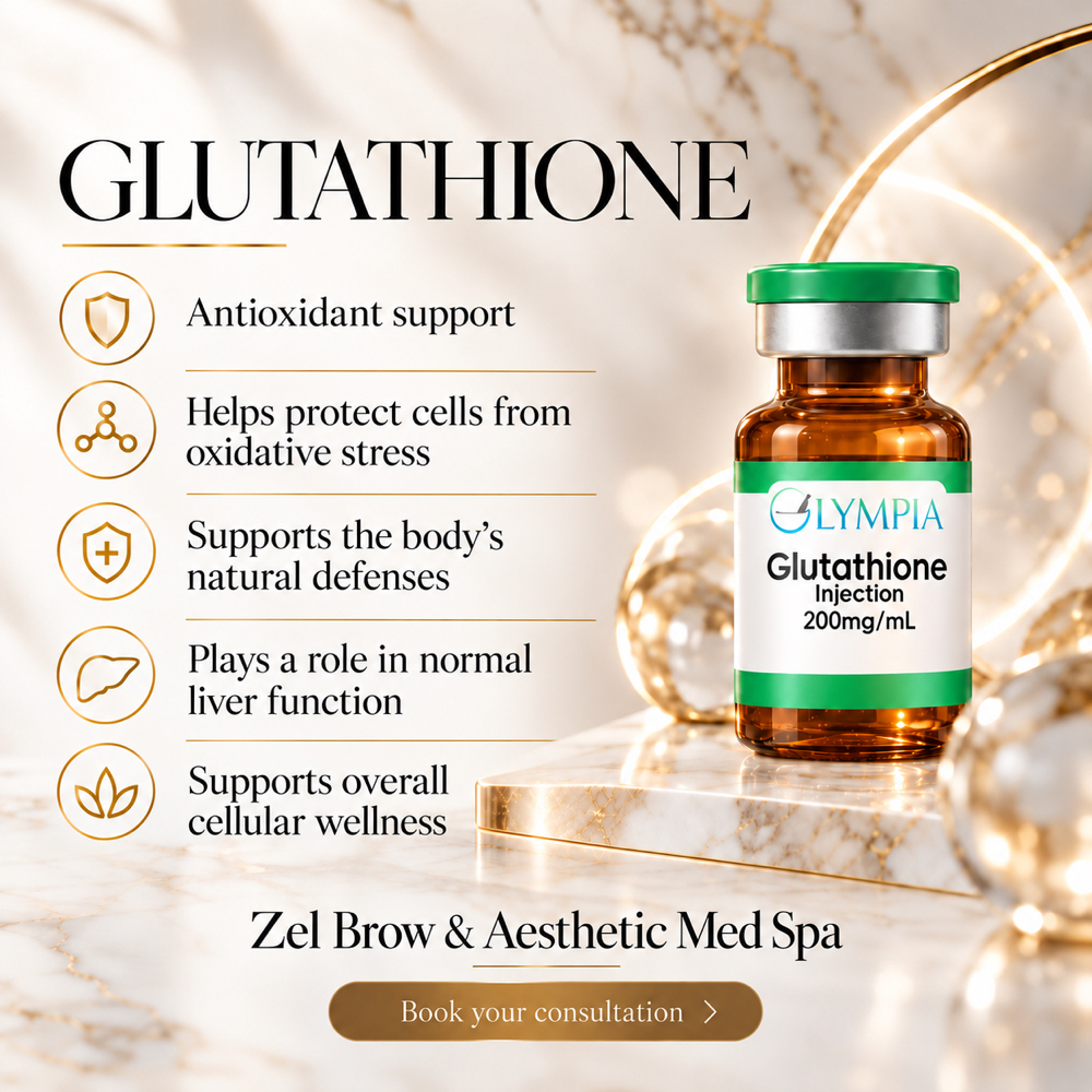 Gluthatione (4 Shots Once A Week) at Zel Brow & Aesthetics Med Spa in Thornthon, CO