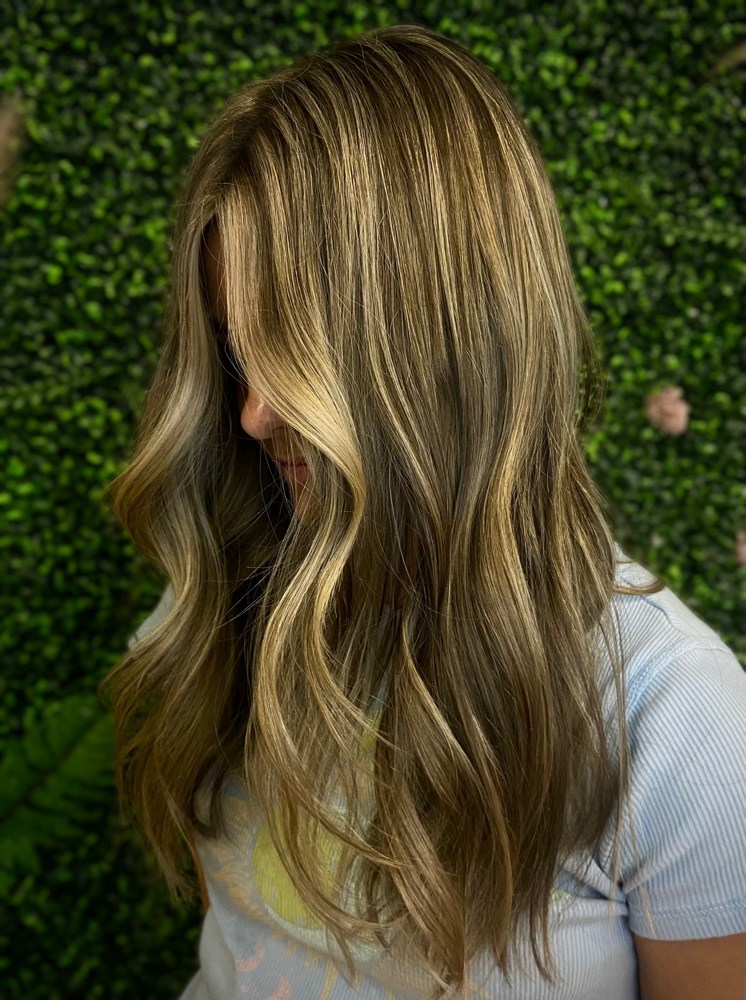 Partial Specialty Blonding + Cut