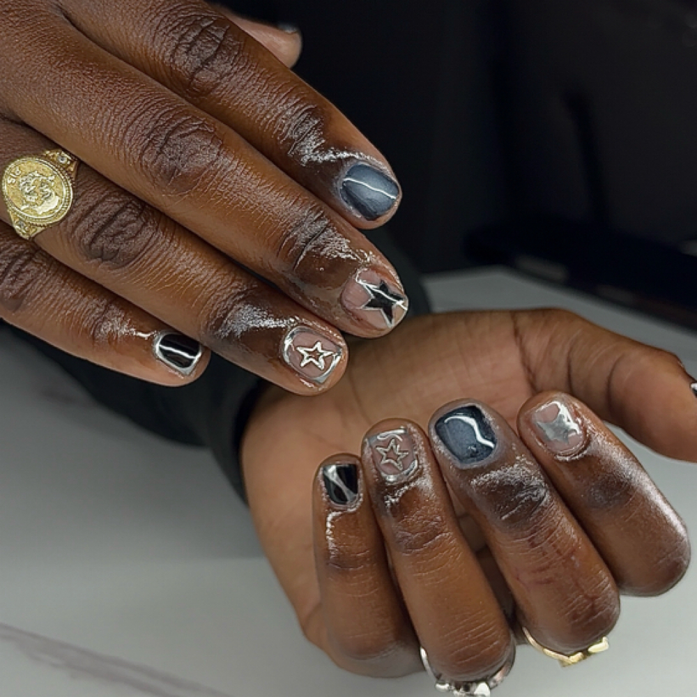 Color Gel Manicure at SetsbyShorty in Downtown Los Angeles, CA