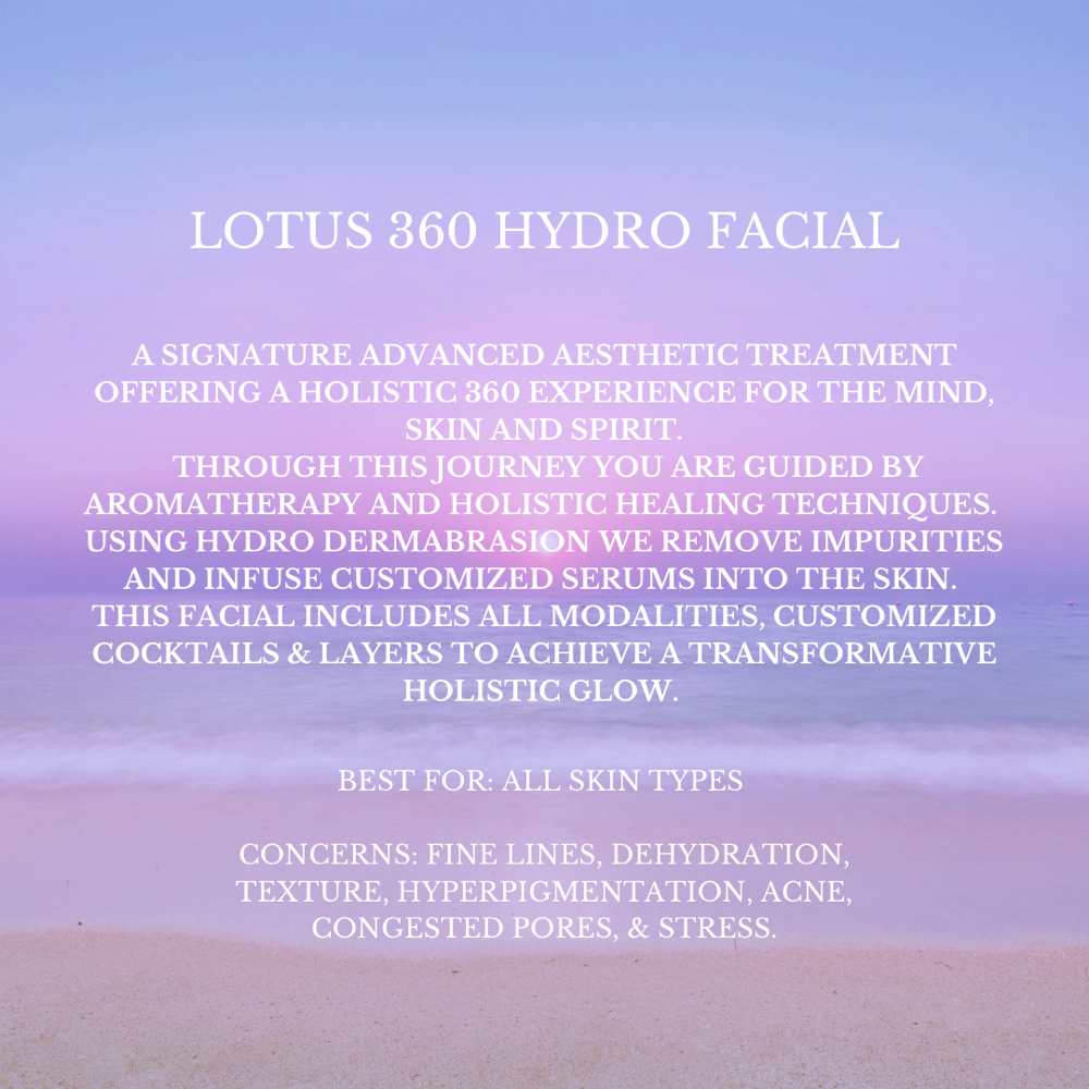 Lotus 360 Hydro Facial