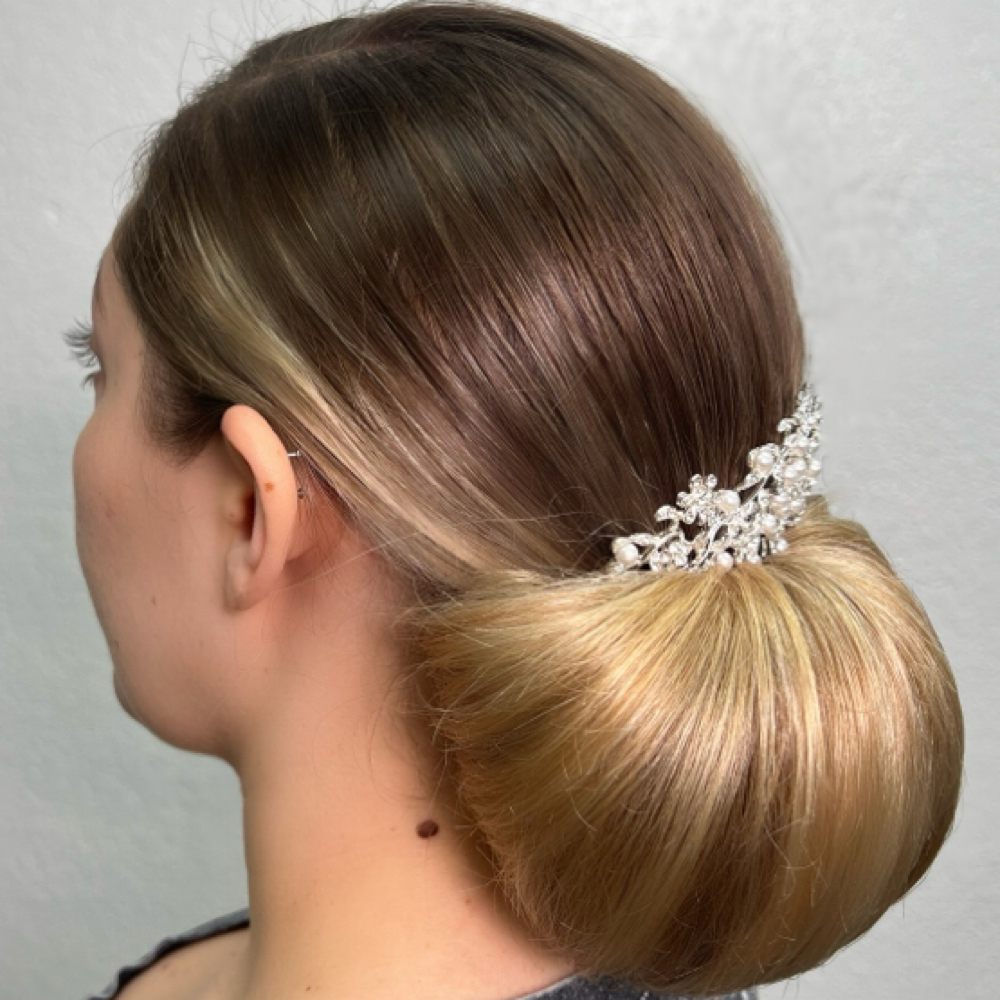 Bridal Hair Package at Glow Makeup Studio in Downey, CA