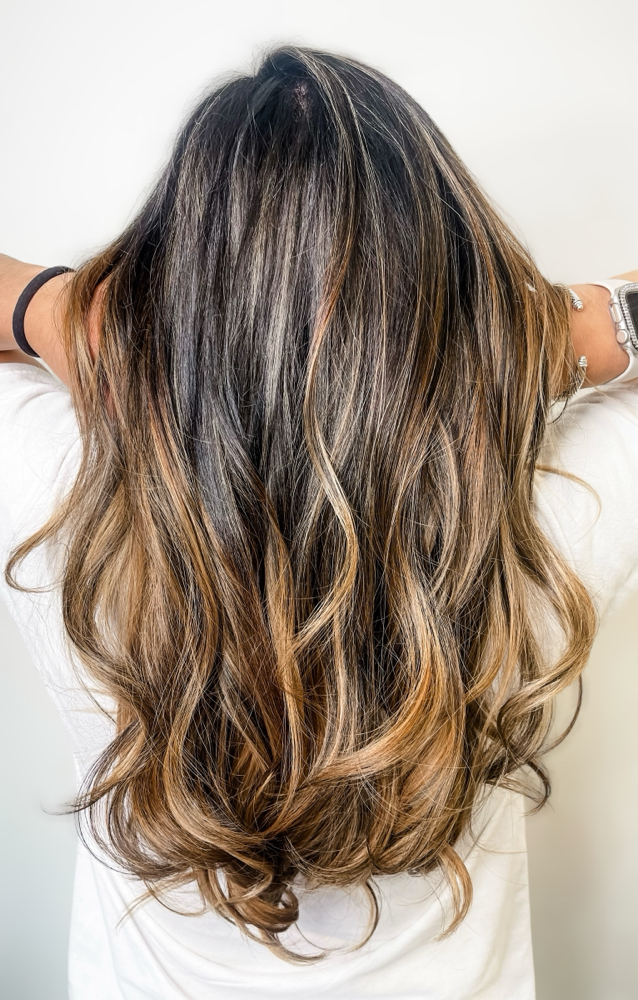 Balayage + Gloss