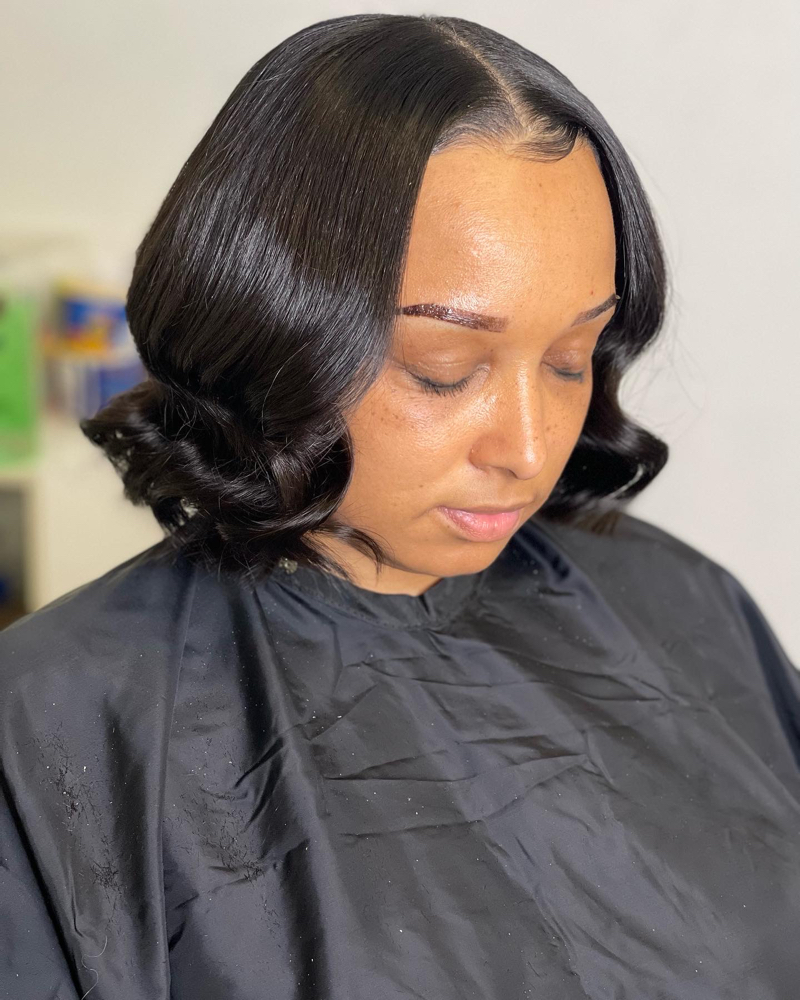 Quick Weave Bob W/ Curls