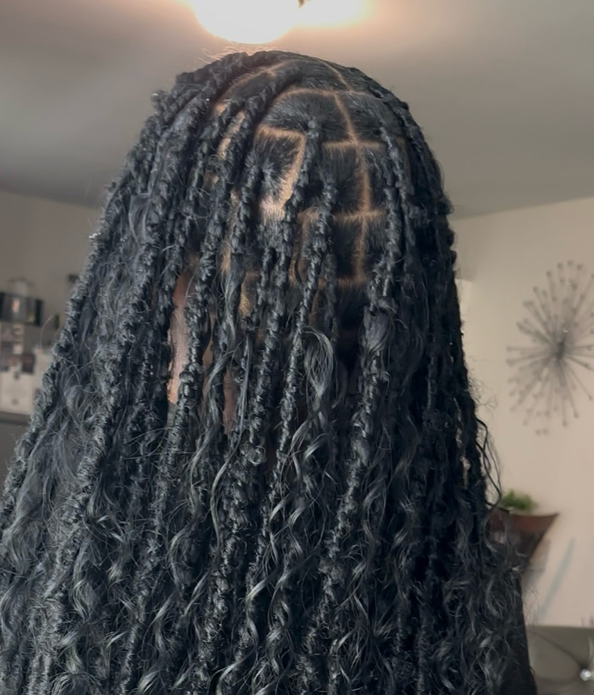 Medium Boho Soft Locs at Kstylez in West Point, GA