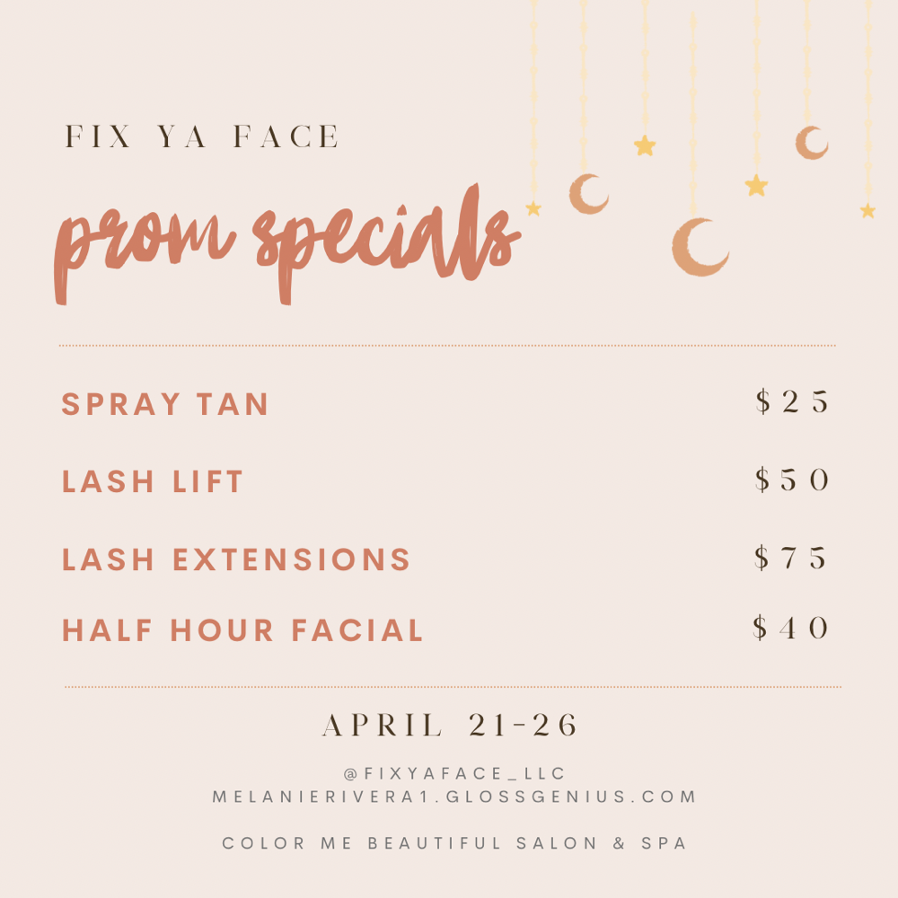 *Prom* Half Hour Facial