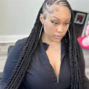 Fulani Twists at Hollywood Soul Salon Ouchlesshairbraiding in San Diego, CA