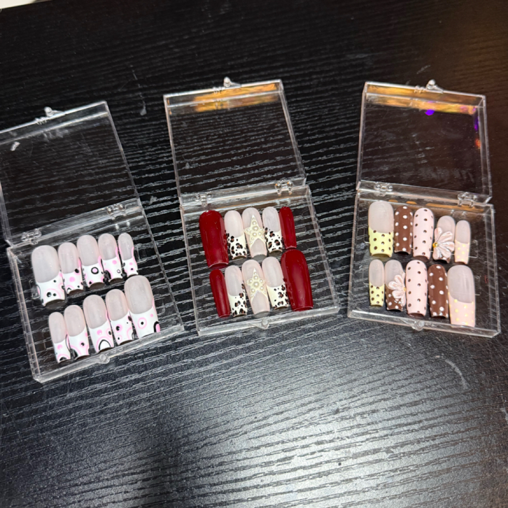 Custom Press-Ons - 3 Sets at BeautyByBayy in Prescott Valley, AZ