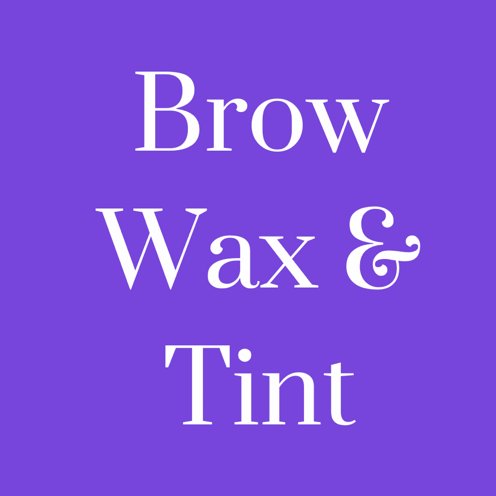 Brow Wax & Tint