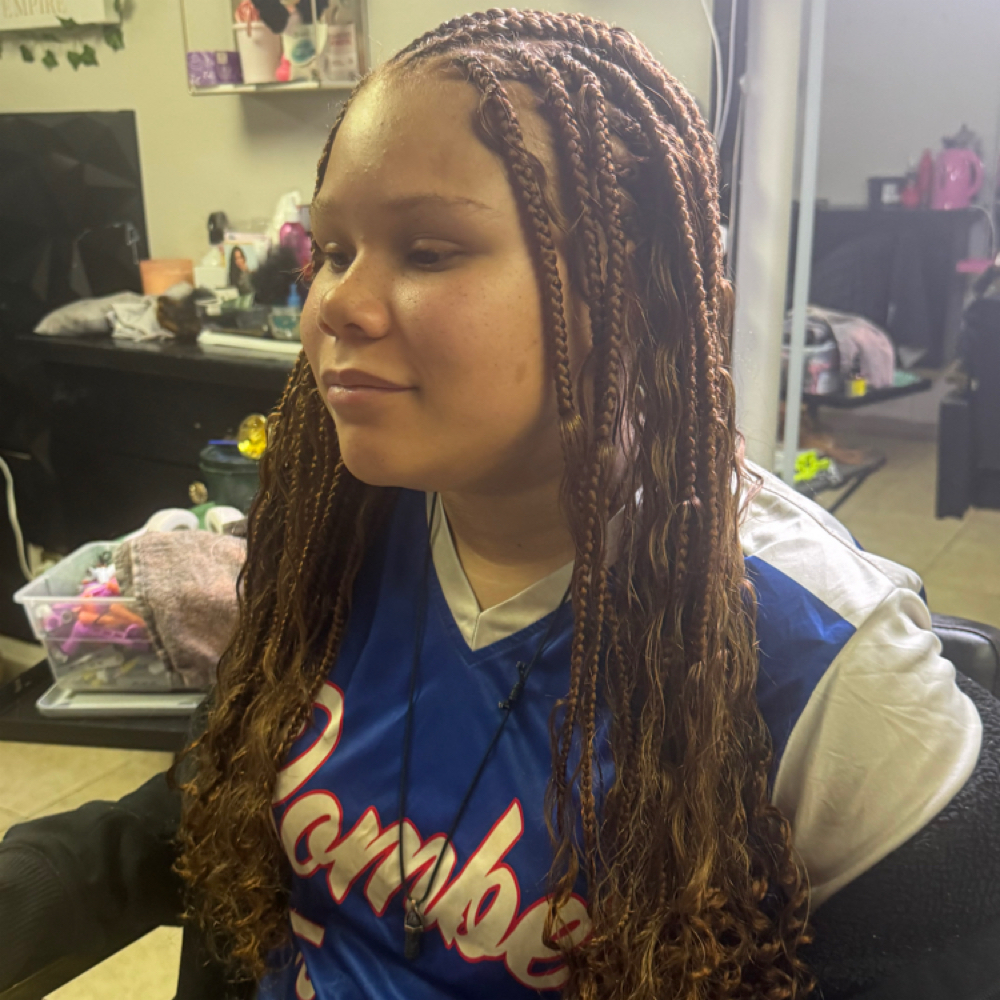 Tribal X Knotless Combo at Crown Theory Studios in Holiday, FL