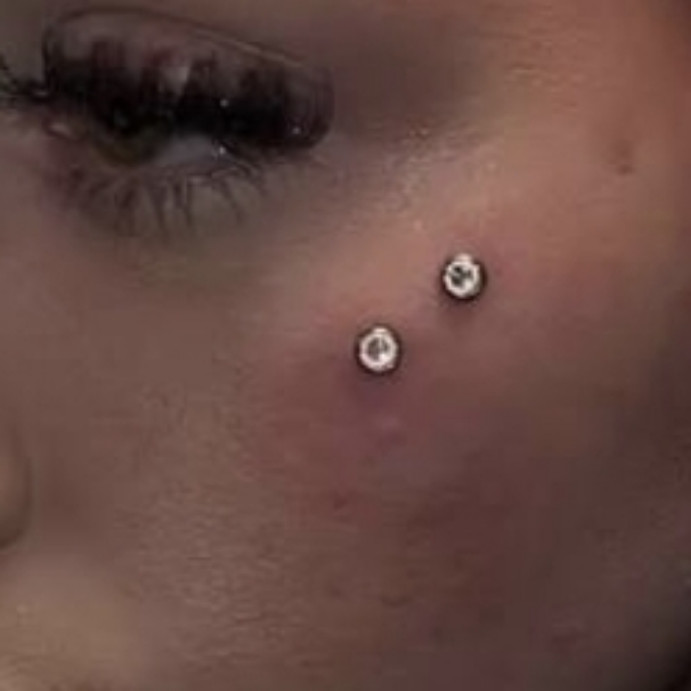 Anti-Eyebrow Piercing at Spellbound Piercing in Dillon, MT