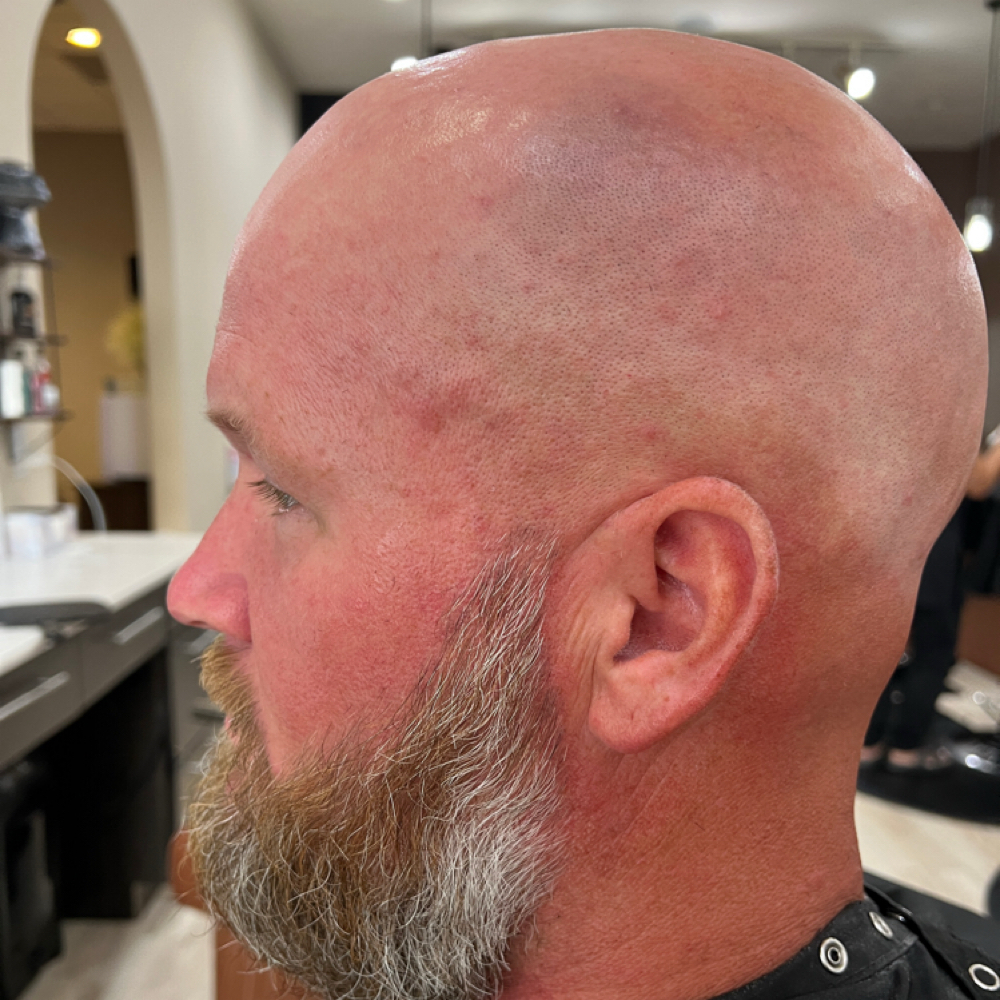 HIS Foil Head Sheave & Beard Trim at HIS Palace Men's Grooming in Blaine, MN
