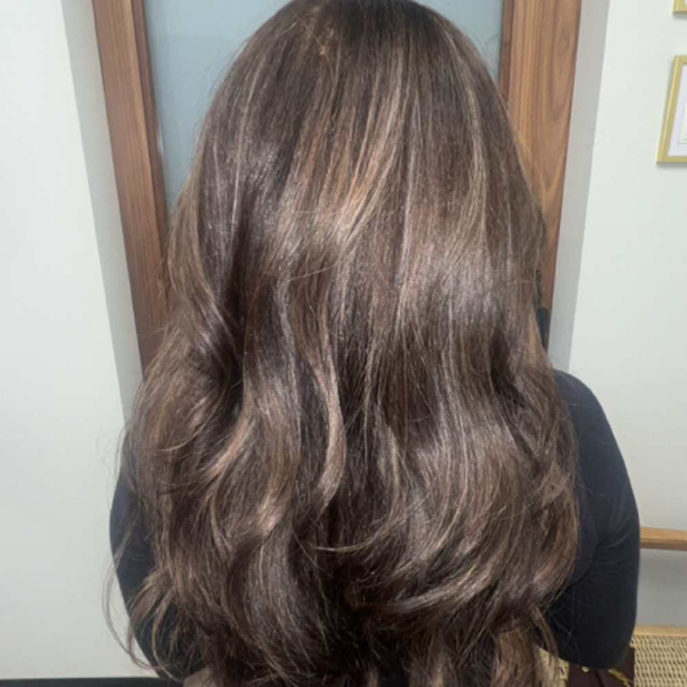 Toner & Shampoo Style at Brooke Mackey Salon @Salons by JC Aliana Trace in Richmond, TX