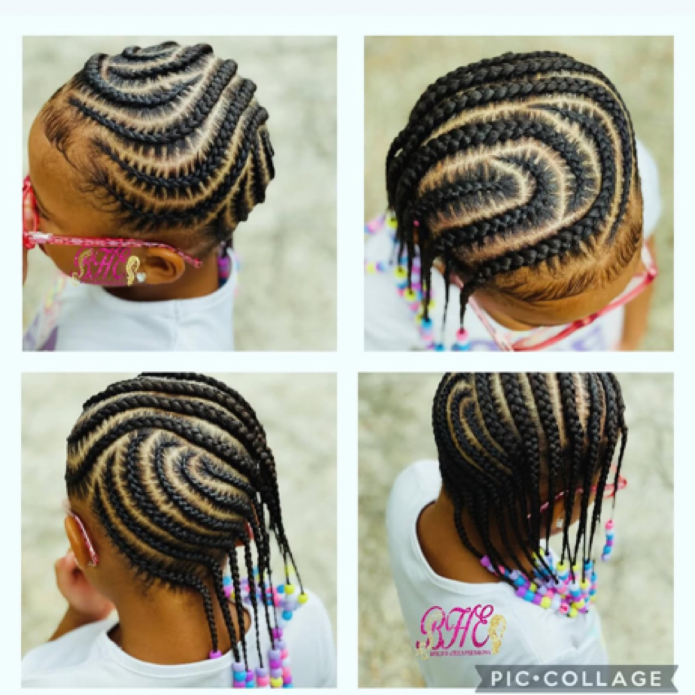 Kid Braids Styles(No Added Hair) at Erica Sam in Opelousas, LA
