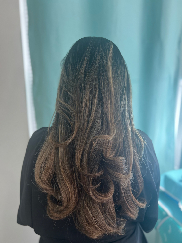 WASH + BOUNCY BLOWOUT