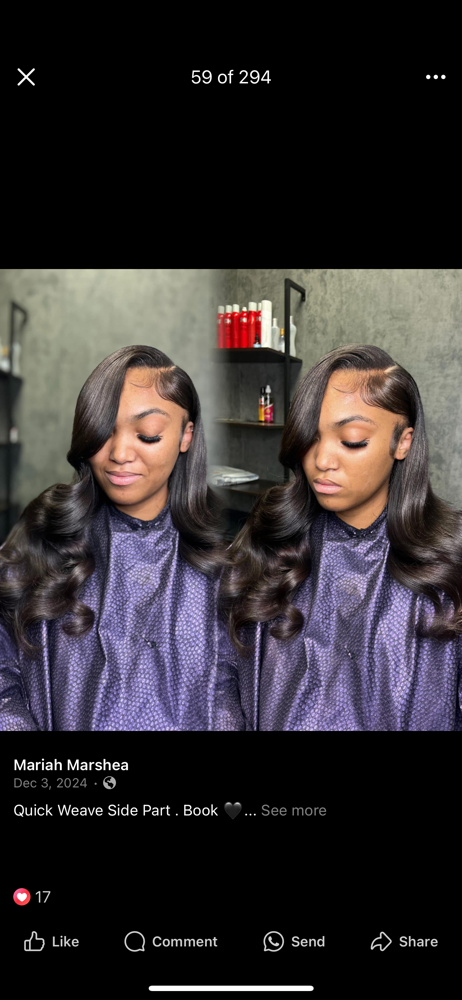 Partial Quick Weave