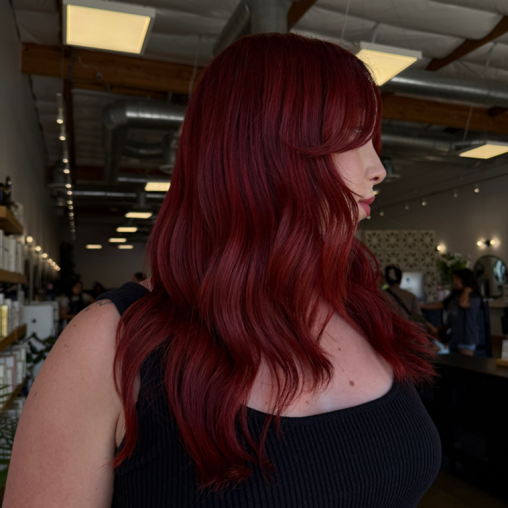 ALL OVER COLOR - EM at The Nest Salon in Brea, CA