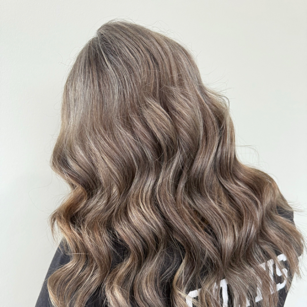 Grey Blending Color at Hair By Jessi Ruprecht in Buffalo, MN