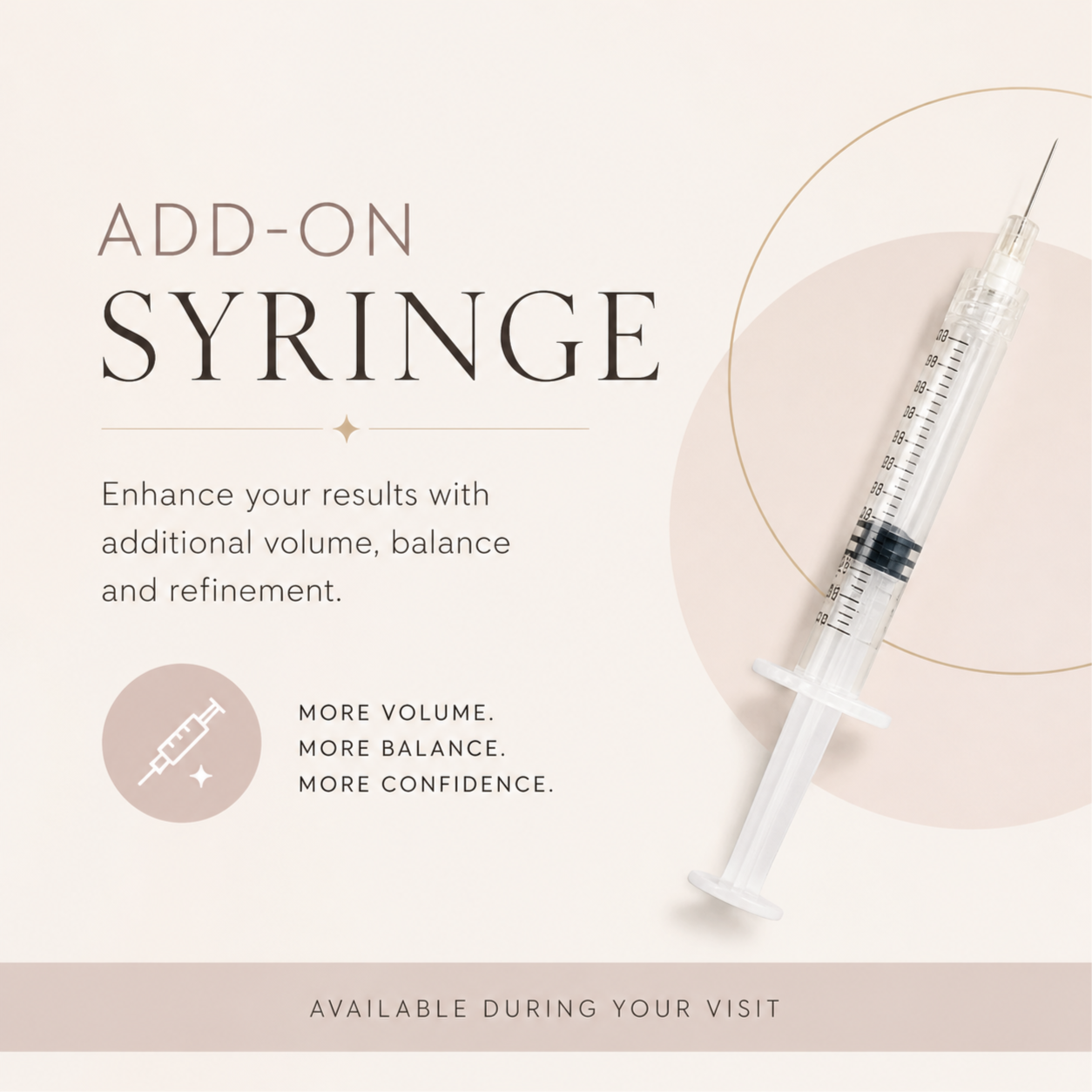 Add On Extra Syringe at CitySkin Md in Lone Tree, CO