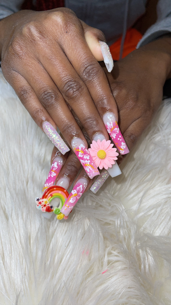 Fullset at Katie’s Nailz in Fayetteville, NC