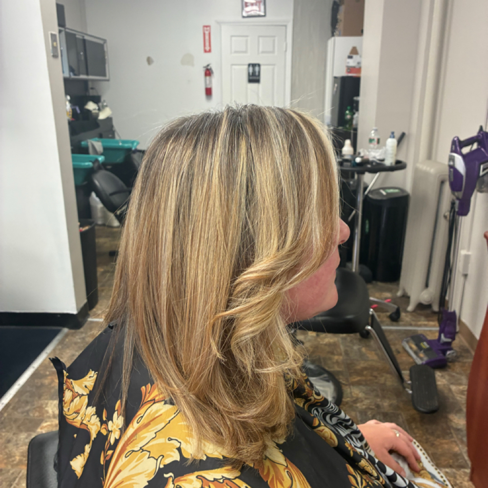Partial Higlights at Gigi’s Hair Studio in New Jersey, NJ