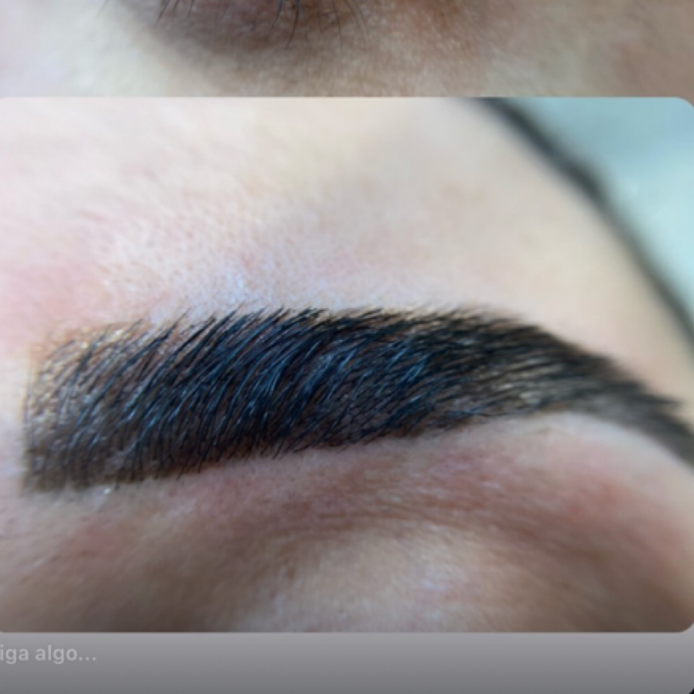 Eyebrow Design With Color - Henna at Marjorie Zotti in Vineyard Haven, MA