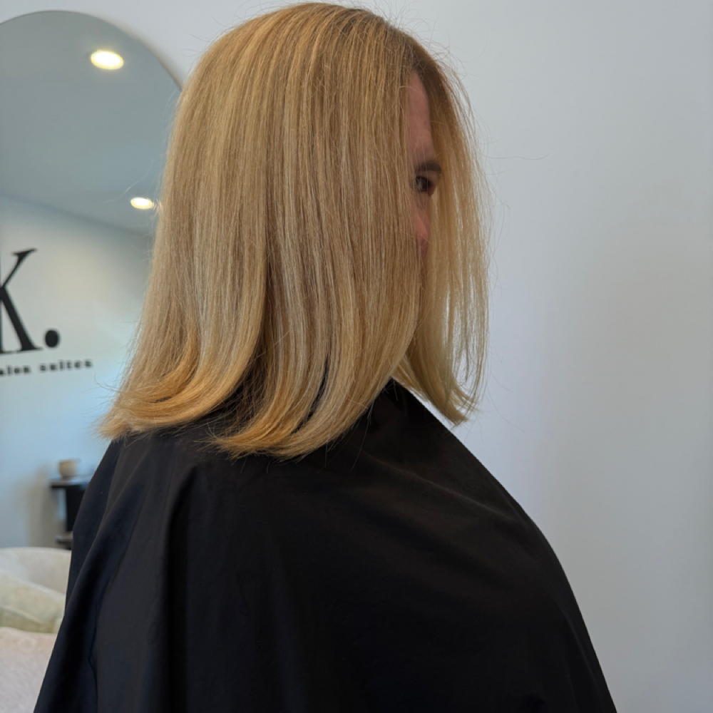 Smooth Over Frizz Fighting Service at Blonde + Bloom Co in Cedar Park, TX