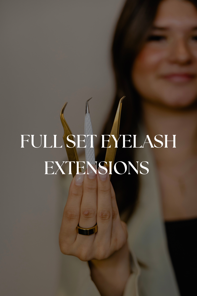 FULL SET EYELASH EXTENSIONS