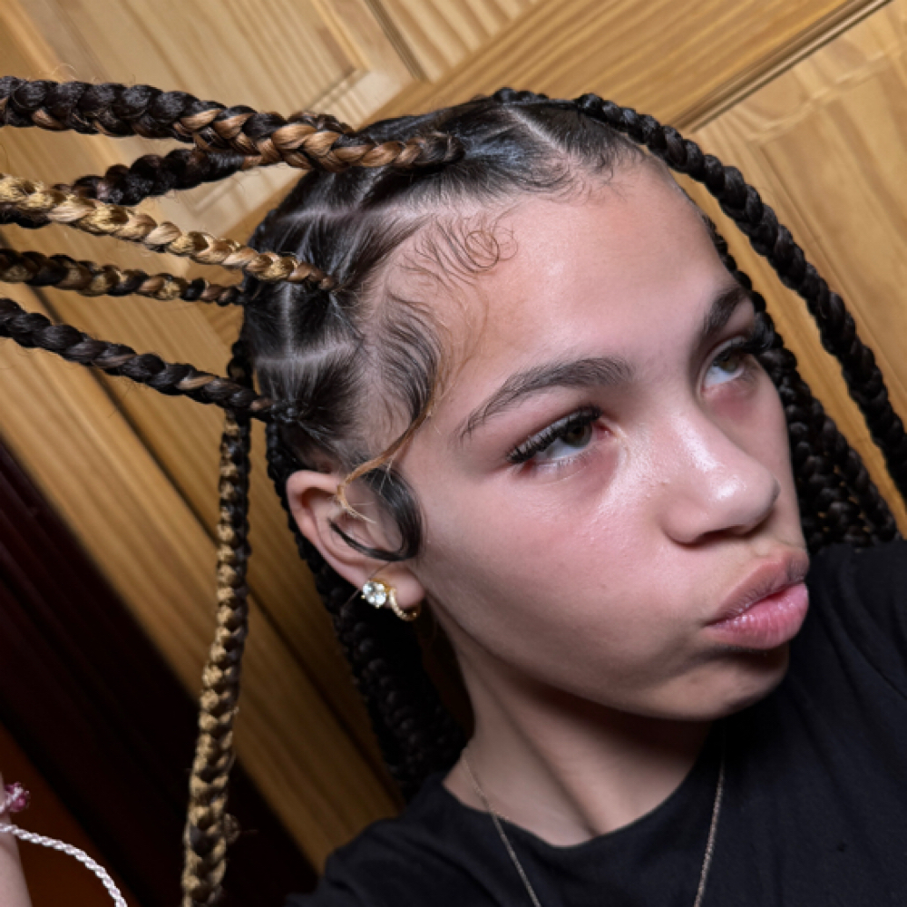 Large Knotless ( Braids Or Twists ) at KL Hair Haven & Co. Salon and Spa in Knoxville, TN