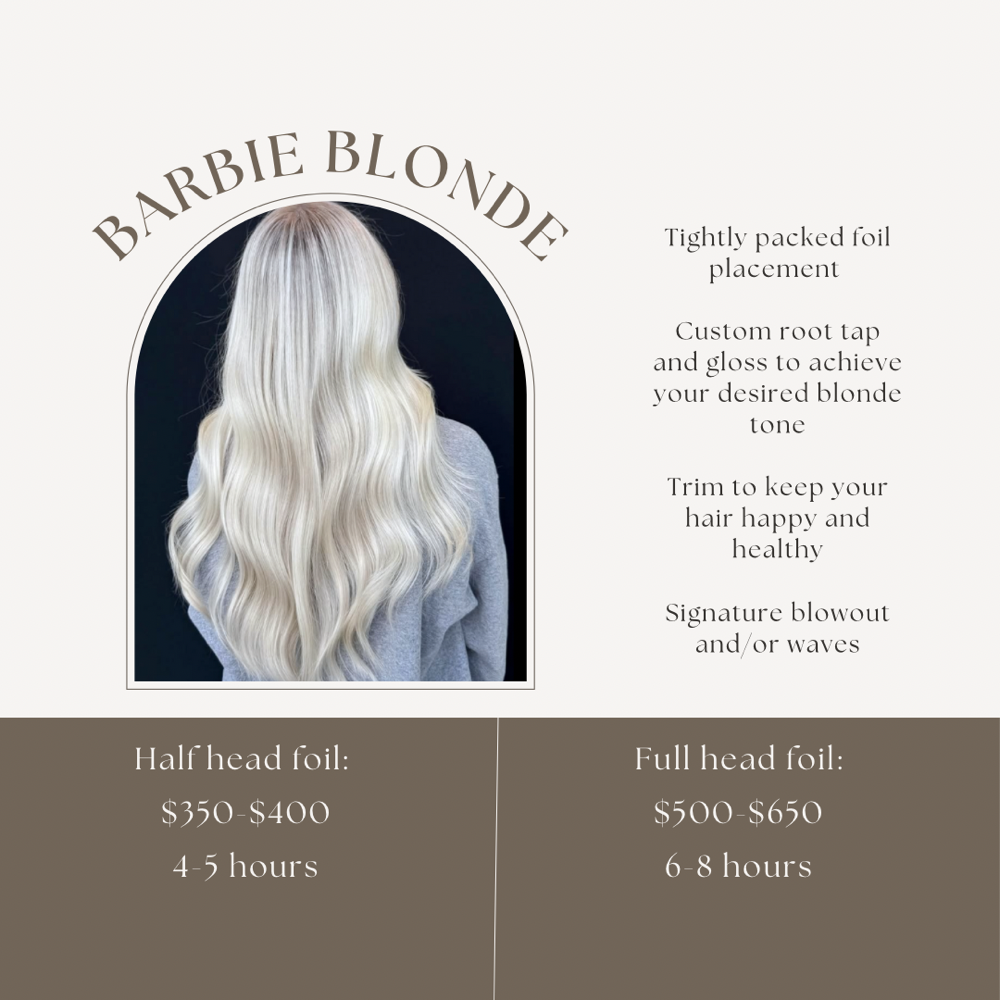 Barbie blonde