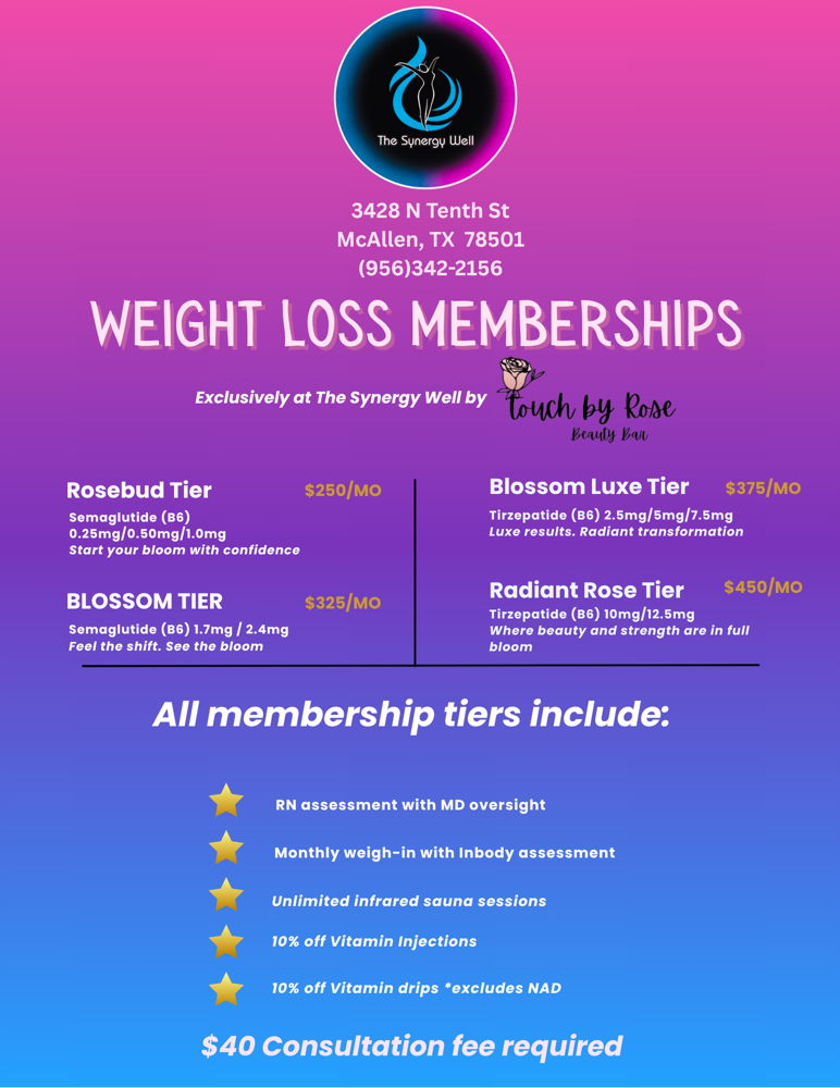 Weightloss Memberships
