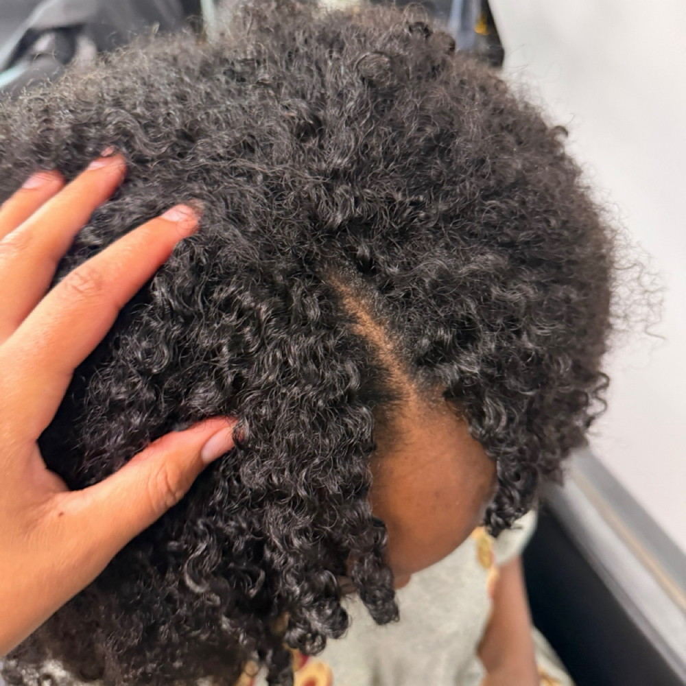 Curly Sew In (NO LEAVE OUT) at The Bundles Lab in St. Louis, MO