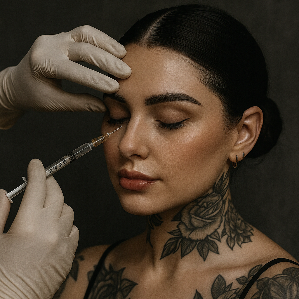 Under-Eye PRP Injections at Black Lace & Pretty Face Aesthetics in Temecula, CA