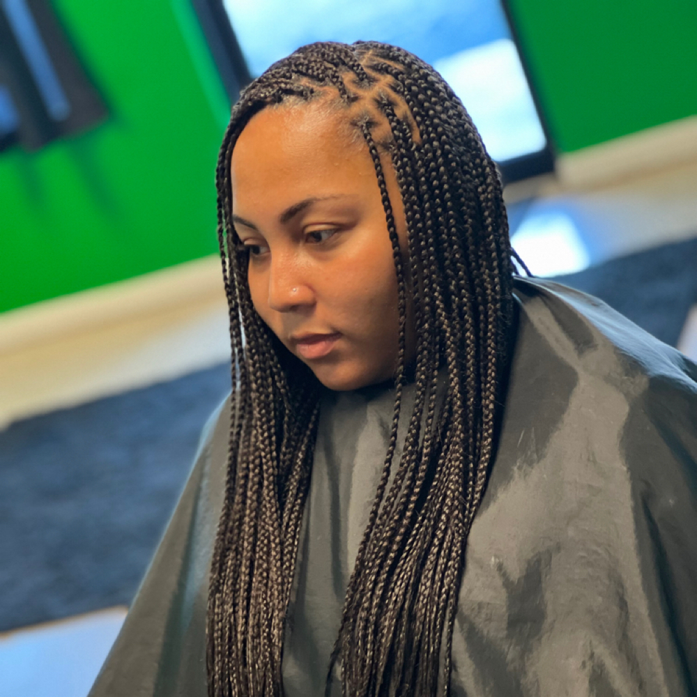 Small Knotless at Ohana’ Beauti Salon in Anderson, SC