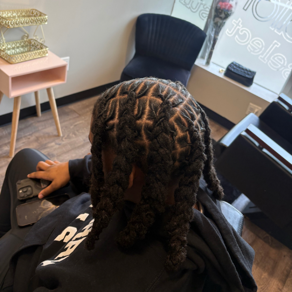 Loc Styling (Please Add On) at Nadia’s Loc Lounge in Brandywine, MD