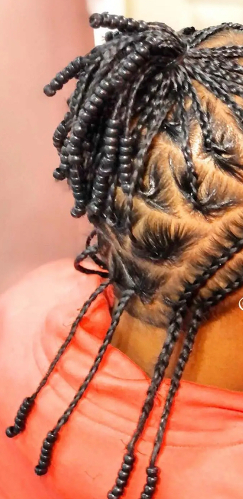 Men's Beaded Cornrow