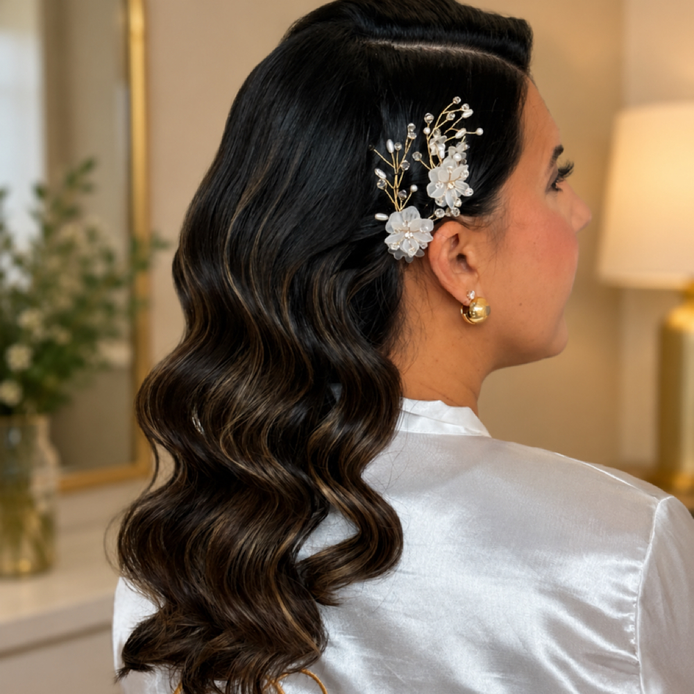 Bridal Trial Hairstyling at Lian’s Looks in Miami Gardens, FL