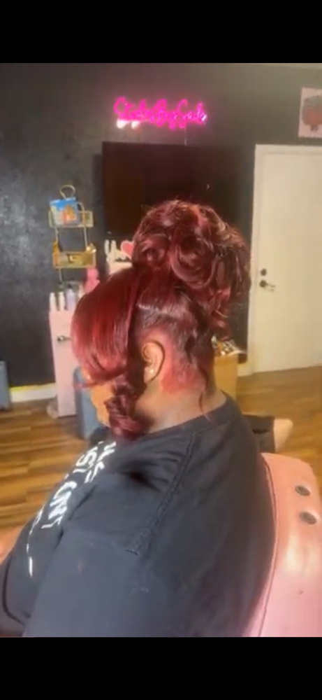 Sew In Up Do