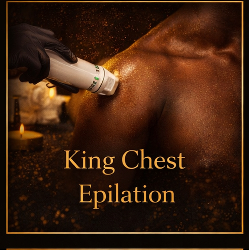 King Chest Epilation at The Golden Aura Esthetics & Wellness LLC in Waldorf, MD
