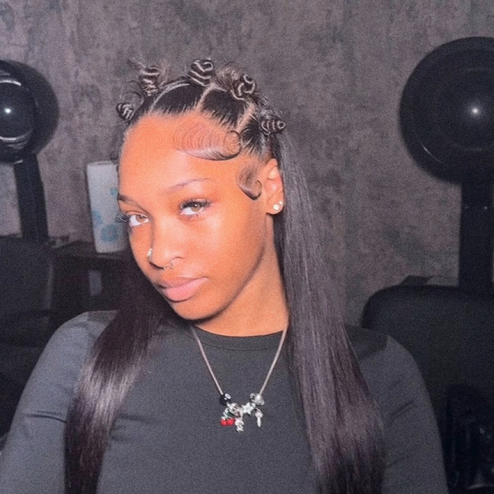 Halfup Halfdown at Jonae Paul in Southfield, MI