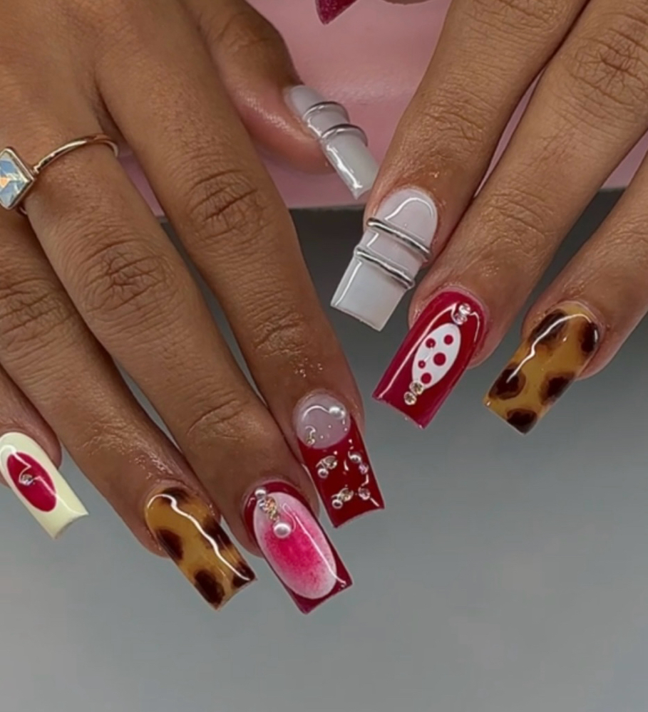 Med Acrylic Set (Size 3-4)