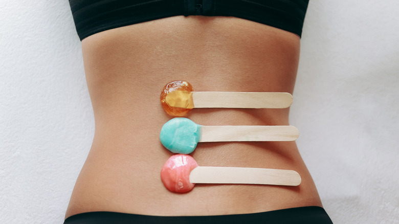 Women Lower Back Waxing