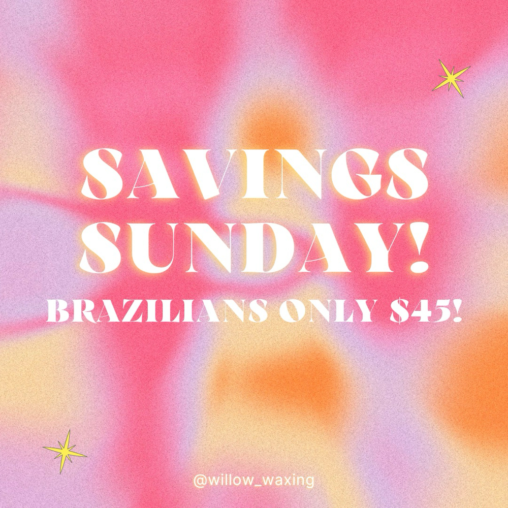 Savings Sunday Brazilian (V)